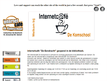 Tablet Screenshot of dekomschool.nl